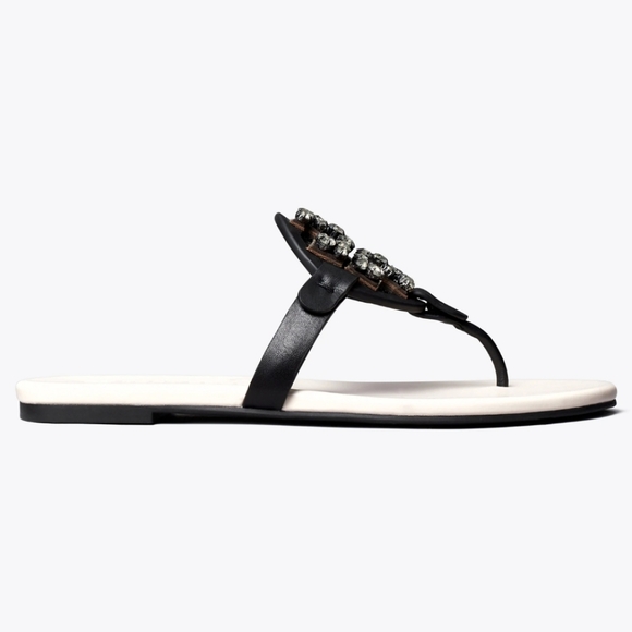 Tory Burch Crystal Miller Soft Sandal - Picture 4 of 6
